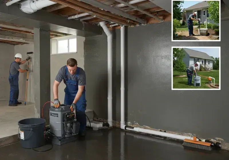 Basement Waterproofing and Flood Prevention process in Lee, MA